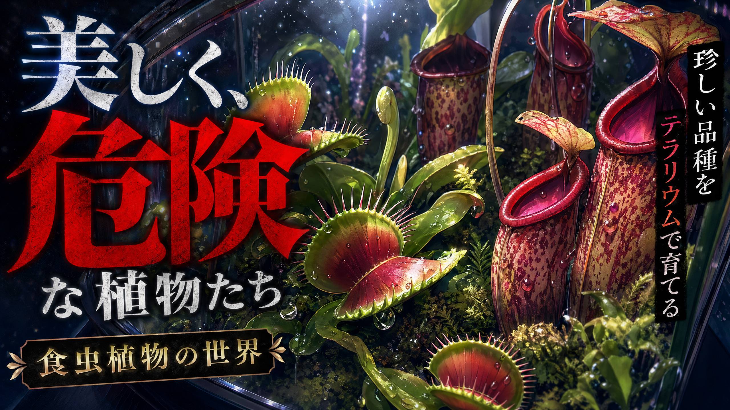网红主播植物视频-食虫植物视频展示